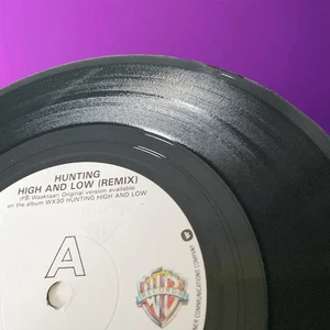 A-Ha - Hunting High And Low 7" Vinyl 1986 WB EX Sleeve EX Synth Pop UK Mags - Picture 1 of 9