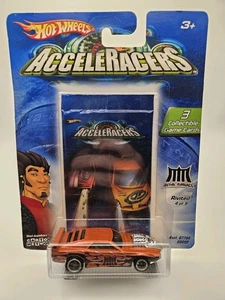 2004 Hot Wheels AcceleRacers 4/9 Metal Manics RIVITED Orange w/Gray A6 Sp-Varia - Picture 1 of 2