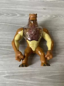Humungousaur w lever Bandai Ben 10 DNA Alien Heroes 6" Action Figure 2008 Clear - Picture 1 of 3