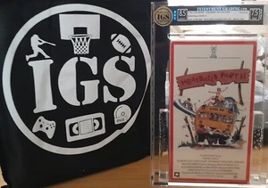 vhs new graded IGS 8.5/7.5 MINT/NM MEATBALLS Pt II '84/1985 1st Print Watermarks - Picture 1 of 3