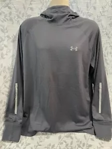 Under Armour Men's Size XL Dark Grey Launch Elite Hoodie Sweatshirt $85 NWT - Picture 1 of 7