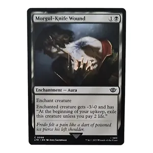 MTG Morgul-Knife Wound Common Regular [Tales of Middle-Earth, Near Mint] 0098 - Picture 1 of 2