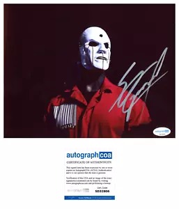 * ELOY CASAGRANDE * foto firmata 8x10 * SLIPKNOT * ACOA * 9 - Foto 1 di 2