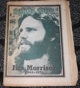 Rolling Stone Magazine Issue 88 August 5,1971 Jim Morrison Death Entire Magazine - Imagen 1 de 2