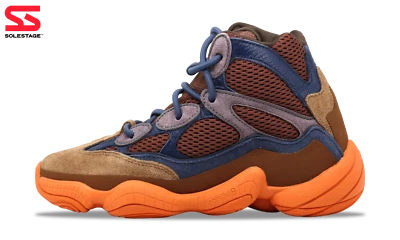 Adidas Yeezy 500 High Tactical Orange 2021 (GW2873) Kanye West Men's Size 5-13 - Image 1 of 3