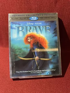 BRAVE 3D + Blu-Ray + DVD Ultimate Collector’s Edition W/ Lenticular Slipcover - Imagen 1 de 11