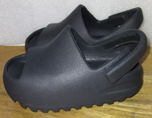 ADIDAS YEEZY SLIDE NEONATO ONICE NERO. TAGLIA 6K