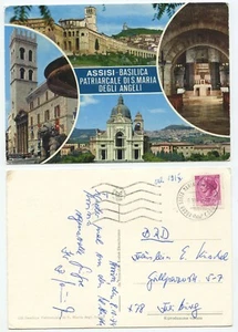 16316 - Assisi - Basilica S. Maria degli Angeli - AK, gelaufen 8.10.1974 - Picture 1 of 1