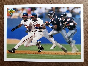 Tarjeta deportiva 1992 Upper Deck Specials Deion Sanders MLB y NFL #SP3 Braves-Falcons - Imagen 1 de 14
