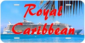 Personalisiertes Royal Caribbean Schiff beliebiger Name Neuheit Auto Nummernschild - Bild 1 von 35