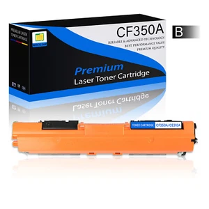 CF350A Black Toner Cartridge For HP Color LaserJet Pro MFP M177fw MFP M176n - Picture 1 of 24