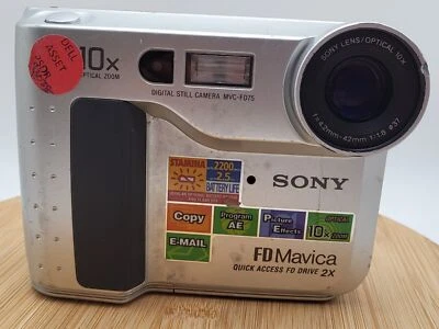 Цифровая камера Sony Mavica Quick Acces привод FD 2X непроверенная на запчасти - Изображение 1 из 4