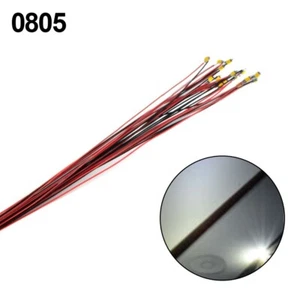 Soldered Mini Bulbs 15pcs 0805 LEDs with Pre wired Cables for House Models - Picture 1 of 10