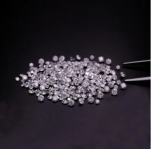 Lote de diamantes naturales reales GH-COLOR VS/SI CLARIDAD 3,00-3,10 mm gema suelta corte redondo - Imagen 1 de 3