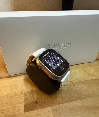 Apple Watch Ultra 2 Titan Natur  neuwertig +++ - Bild 1 von 4