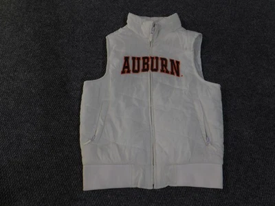 Auburn Tigers Vest Womens Medium White NCAA College Football Colosseum Athletics - Image 1 of 4
