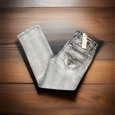 Jeans rectos Rock Revival para hombre - Oliver Foto 1 de 4