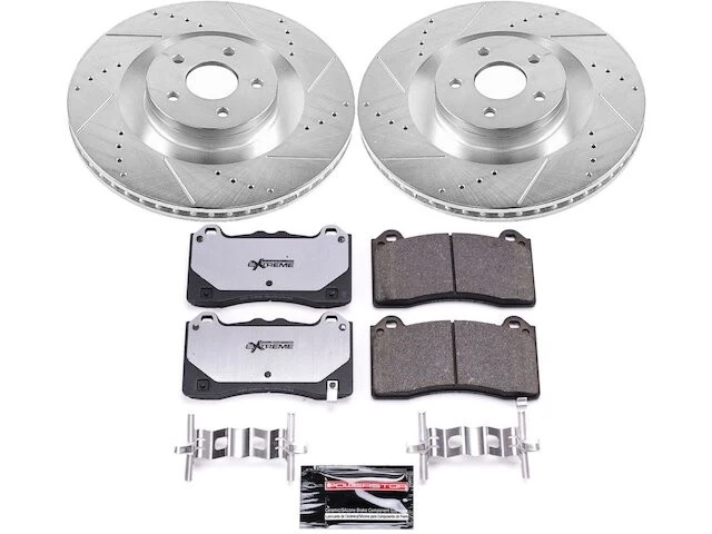 Kit de pastillas de freno delanteras y rotor para Ford Focus RS SK12W4 16-18 Foto 1 de 1