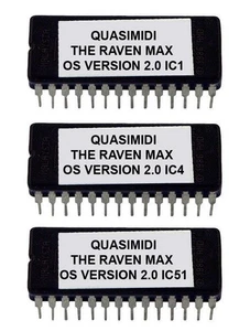 Quasimidi The Raven Max Firmware 2.0 EPROM ROM Update Upgrade OS Chip QM Eproms - Bild 1 von 3