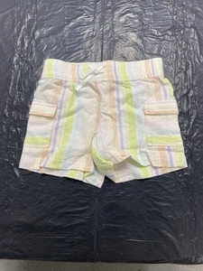 Child Shorts Pink White Yellow Blue Size Small 6/6x - Picture 1 of 1