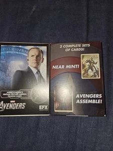 Marvel Avengers Agent Coulson's's Captain America Trading Cards EFX colletcibles - Picture 1 of 5