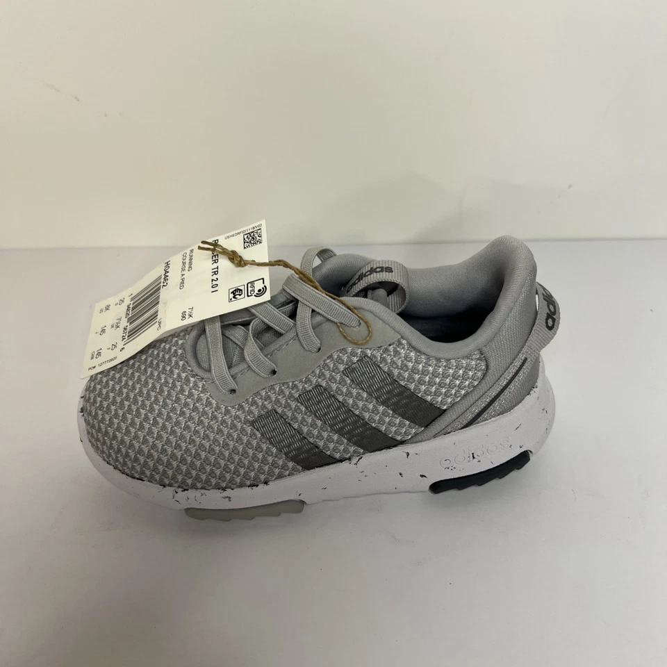 Adidas Baby Racer TR 2.0 H04462 Zapatos para Correr para Niños y Niñas, Gris Foto 1 de 4