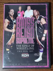 Kings of Wrestling "Kings Reign Supreme" DVD ROH Ring of Honor AEW WWE NJPW NXT - Picture 1 of 1