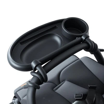 Универсальный лоток для закусок регулируемый органайзер с подстаканником для телефона - Изображение 1 из 4