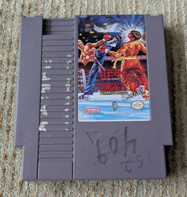 Cartucho The Best of the Best Championship Karate Nintendo NES solo probado