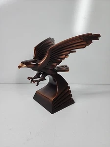 Art Deco Fliegender Adler Statue Skulptur Schreibtisch Trophäe USA Amerika Deko - Bild 1 von 16