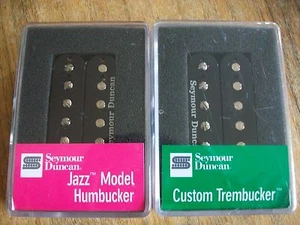Seymour Duncan TB-5 Duncan Custom Trembucker und SH-2n Jazz Pickup Set schwarz - Bild 1 von 3