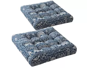 Meditation Floor Pillow Set of 2, Large Pillows Seating for Adults and Kids - Picture 1 of 8