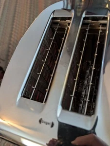 Krups 2 Slice Breakfast Toaster Brushed Chrome & Stainless - Picture 1 of 4