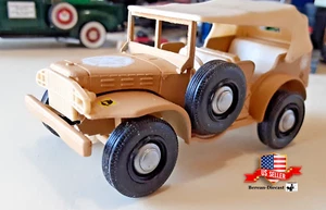 Vintage Solido #6110 Famous Battles Collection US Army Command Car Segunda Guerra Mundial - Imagen 1 de 16