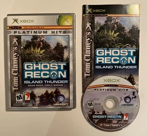 Tom Clancy's Ghost Recon Island Thunder (Microsoft Xbox, 2003) Complete VG - Picture 1 of 7