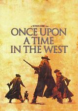 Once Upon A Time In The West Movie Poster Spaghetti Western Bronson - Leone