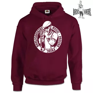 HOOLIGANSKINS - MUSIC PASSION PRIDE S-XXL Hoodie Skinhead Punk Oi! Cock Sparrer - Picture 1 of 2