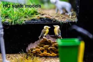 Platform Printing Australia 3D printed O Scale Kookaburra Pkt 8 , unpainted. - Bild 1 von 4