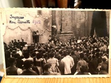 Foto cartolina_Frosinone_Ingresso Mons. Tommaso Leonetti Vescovo_Ferentino 1942