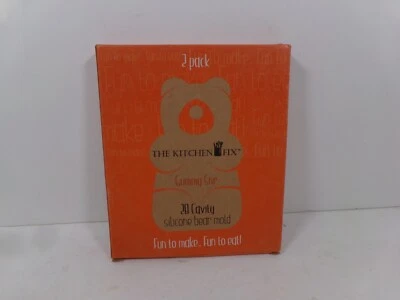 Molde de oso de silicona The Kitchen Fix "Gummy Snr" 1 HOJA SOLAMENTE (28 PEQUEÑOS OSOS) Foto 1 de 4