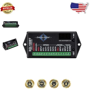 Versatile Speedometer & Tachometer Interface with LED Display - Easy Setup - Picture 1 of 4