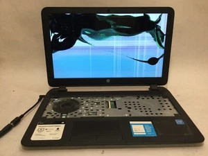 HP 15-f233wm 15.6” / Intel Core i5-2540M @ 2.60GHz / (CRACKED/MISSING PARTS!) MR - Picture 1 of 4
