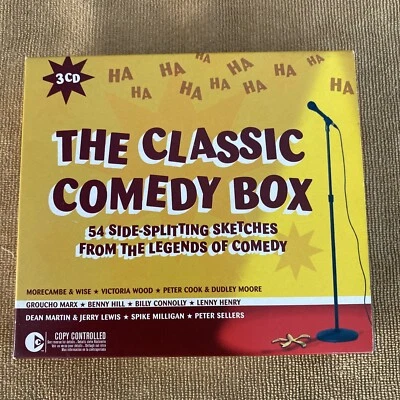 The Classic Comedy Box 3 CD Set Sketches Songs & Laughs 1930-1988 Ha Ha Ha 🤣 - Image 1 of 4