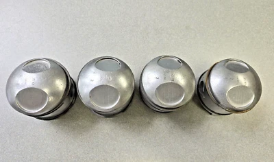 4 BONITOS PISTONES USADOS ORIGINALES ORIGINALES MAHLE PORSCHE 911 9:1 80V65 1968 NLA #14 Foto 1 de 4