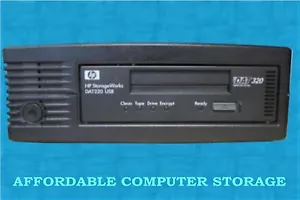 HP Bandlaufwerk DAT 320 DDS7 DAT320 USB 320 GB EXTERN SPS 496502-001 AJ823A - Bild 1 von 7
