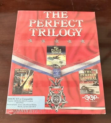 NEW 1993 Vintage THE PERFECT TRILOGY General PC Game Collection 3.5"  ~SEALED~ - Image 1 of 4