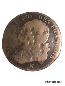 Moneta argento 15 sol Luigi XVI 1791, Limoges, Francia - Foto 1 di 2