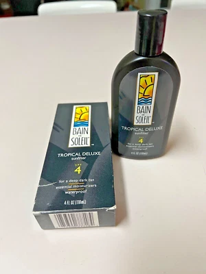 Bain de Soleil Tropical Deluxe Sunfilter SPF4, NIP, 4fl oz - Image 1 of 3