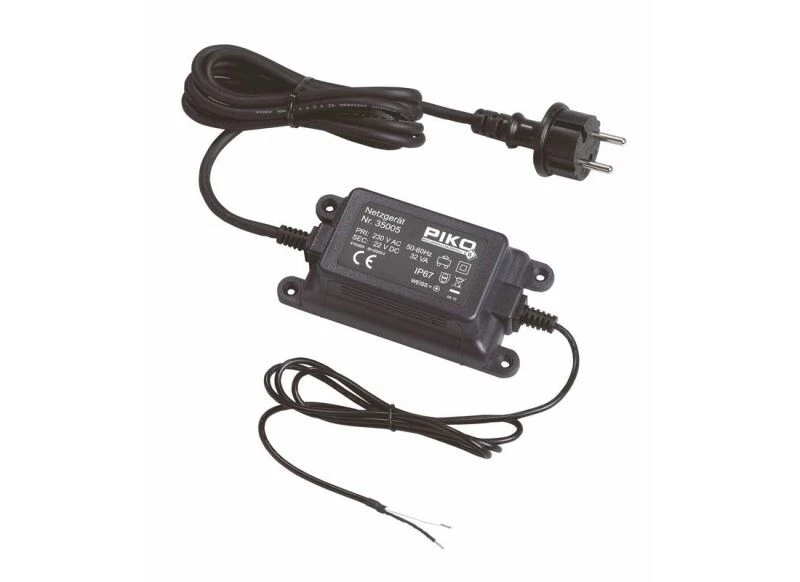 PIKO 35005 Schaltnetzteil 230/22V DC, 32VA, wetterfest, Spur G - Bild 1 von 1