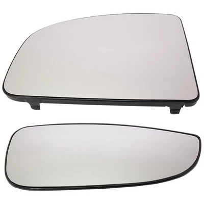 Set of 2 Mirror Glasses  Passenger Right Side Upper Hand for ProMaster 3500 Pair - Image 1 of 4